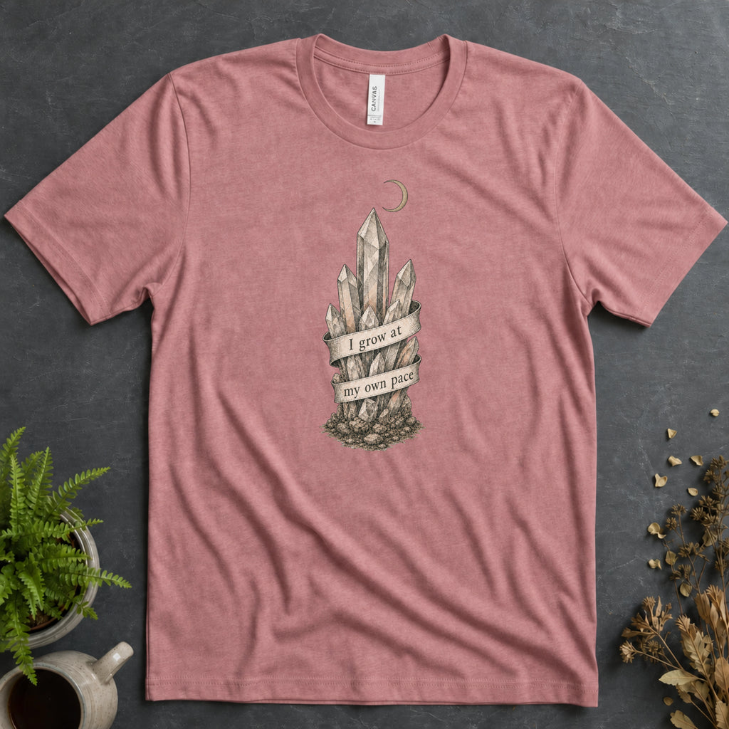 I Grow At My Own Pace Alt Alt Tee