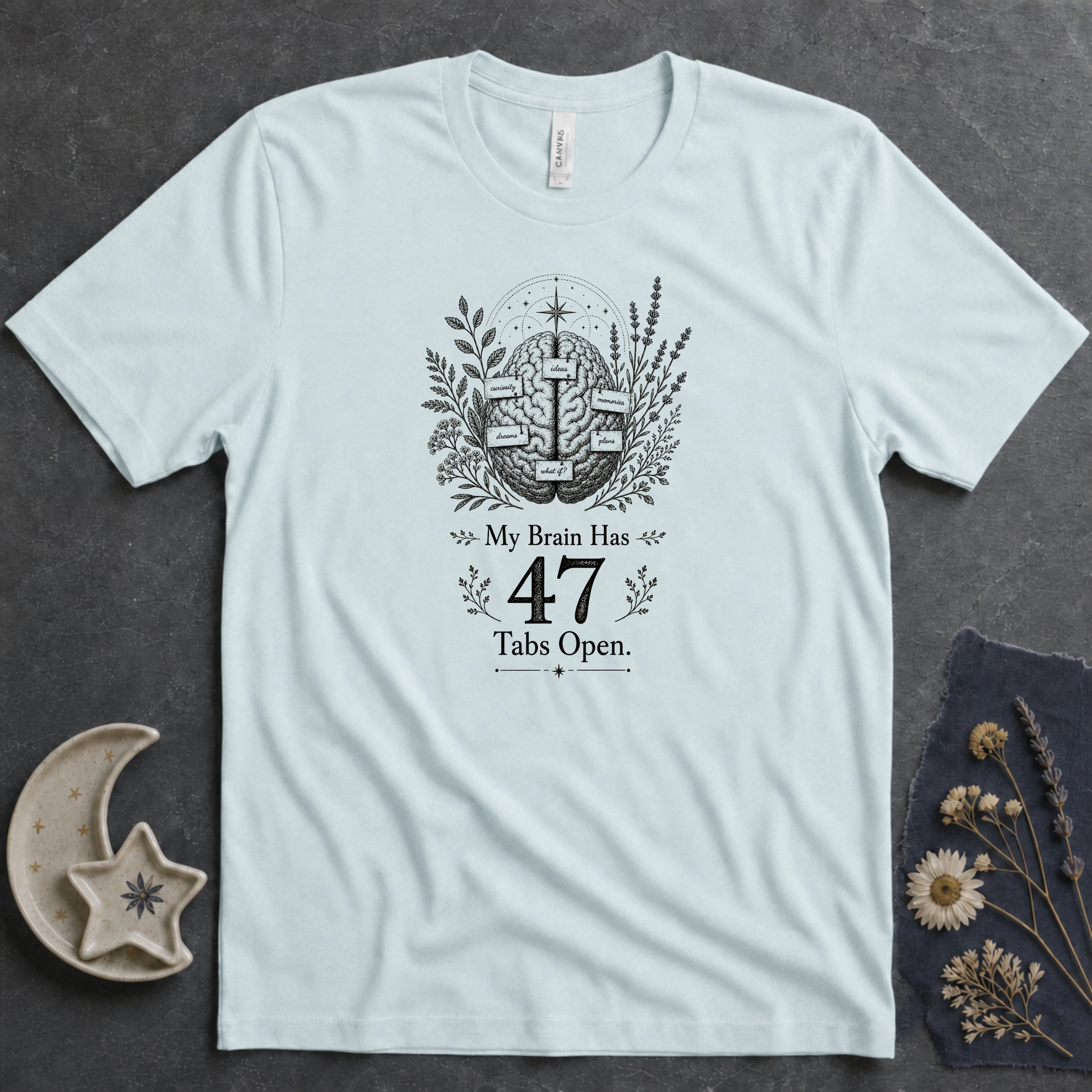 My Brain Has 47 Tabs Open Alt Tee