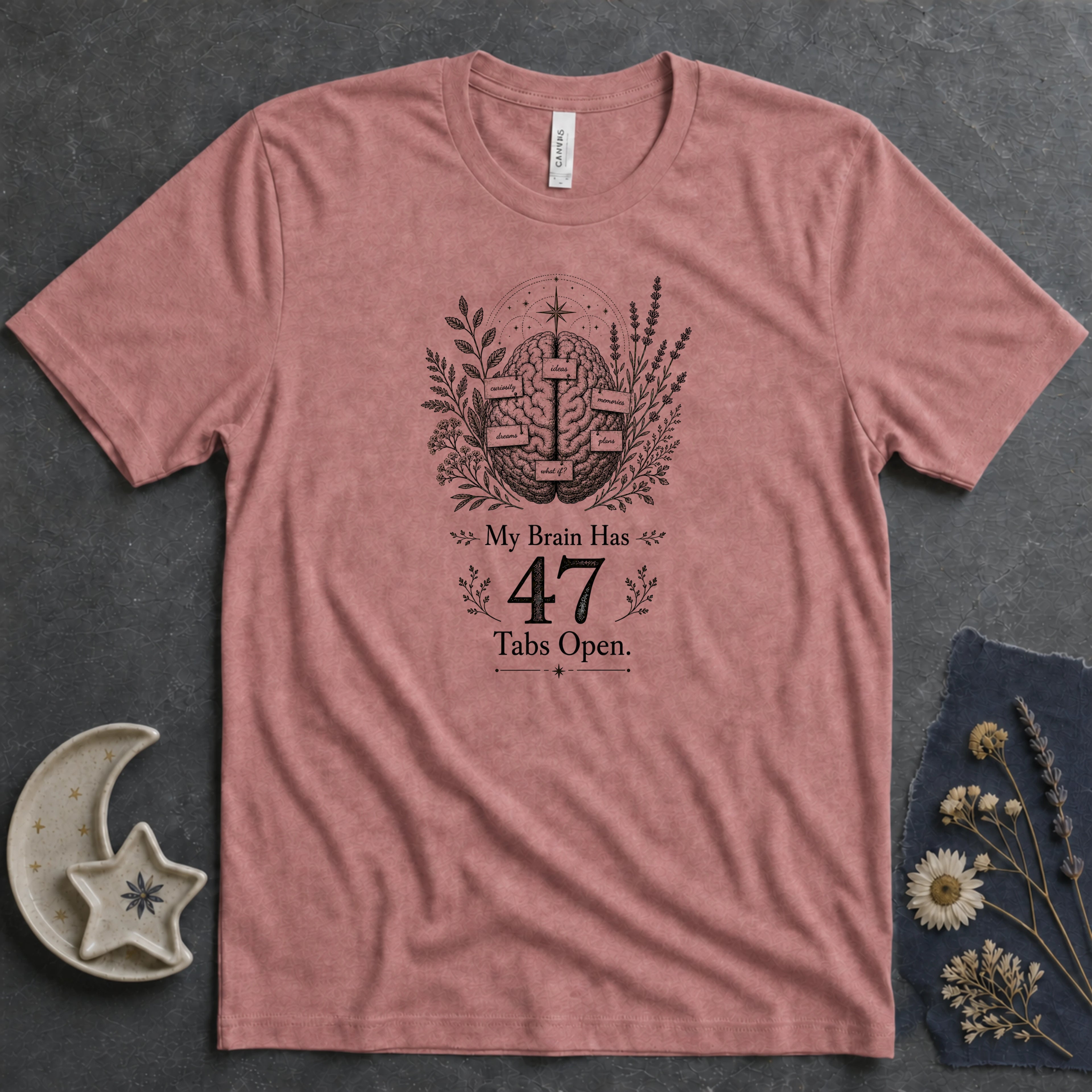 My Brain Has 47 Tabs Open Alt Tee