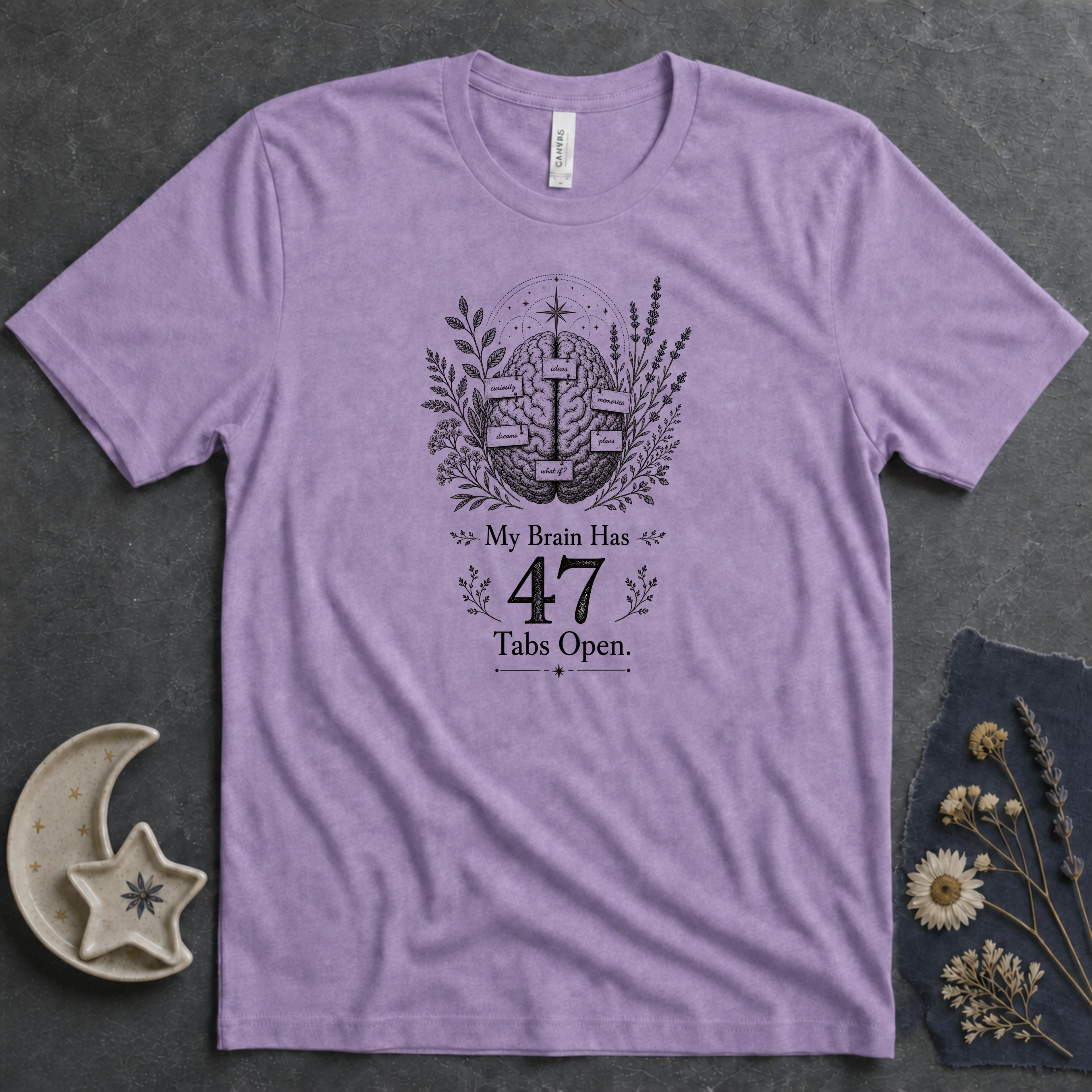 My Brain Has 47 Tabs Open Alt Tee