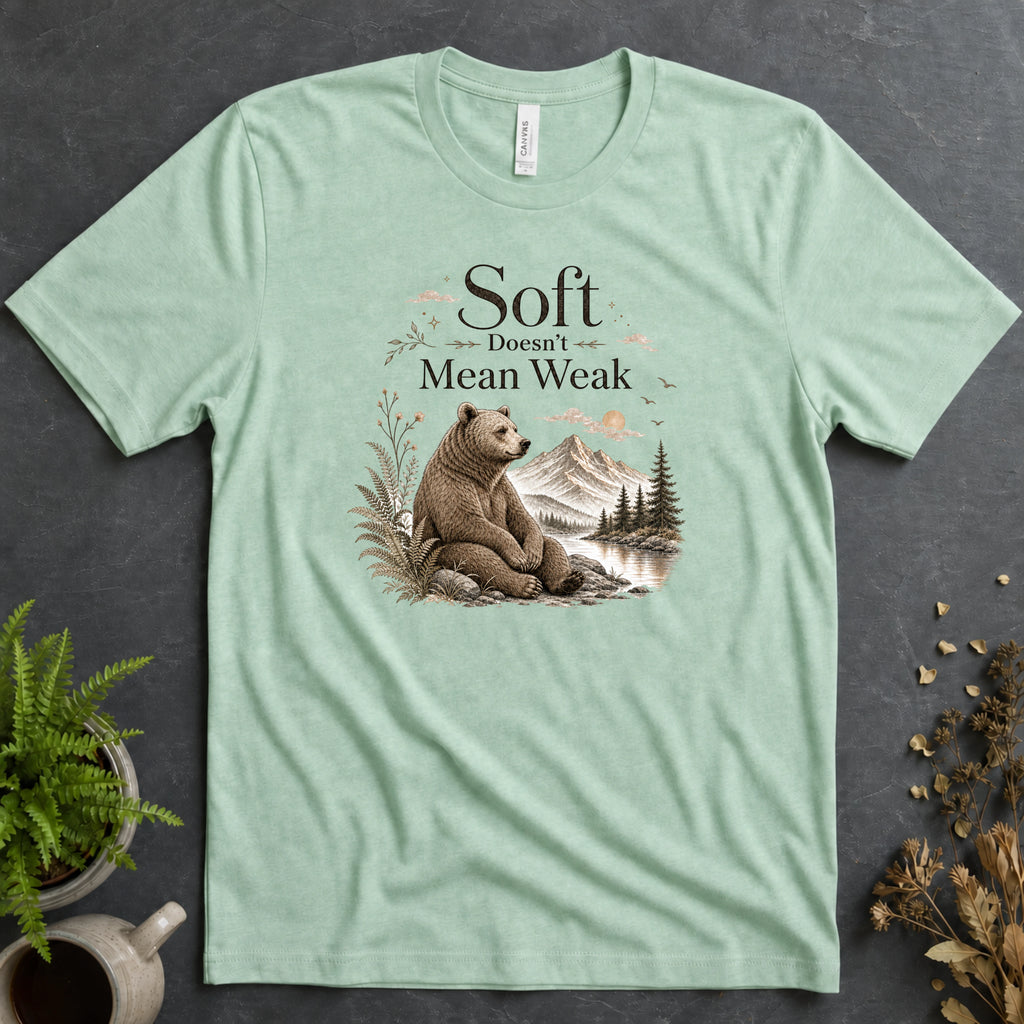 Soft Doesn't Mean Weak Tee