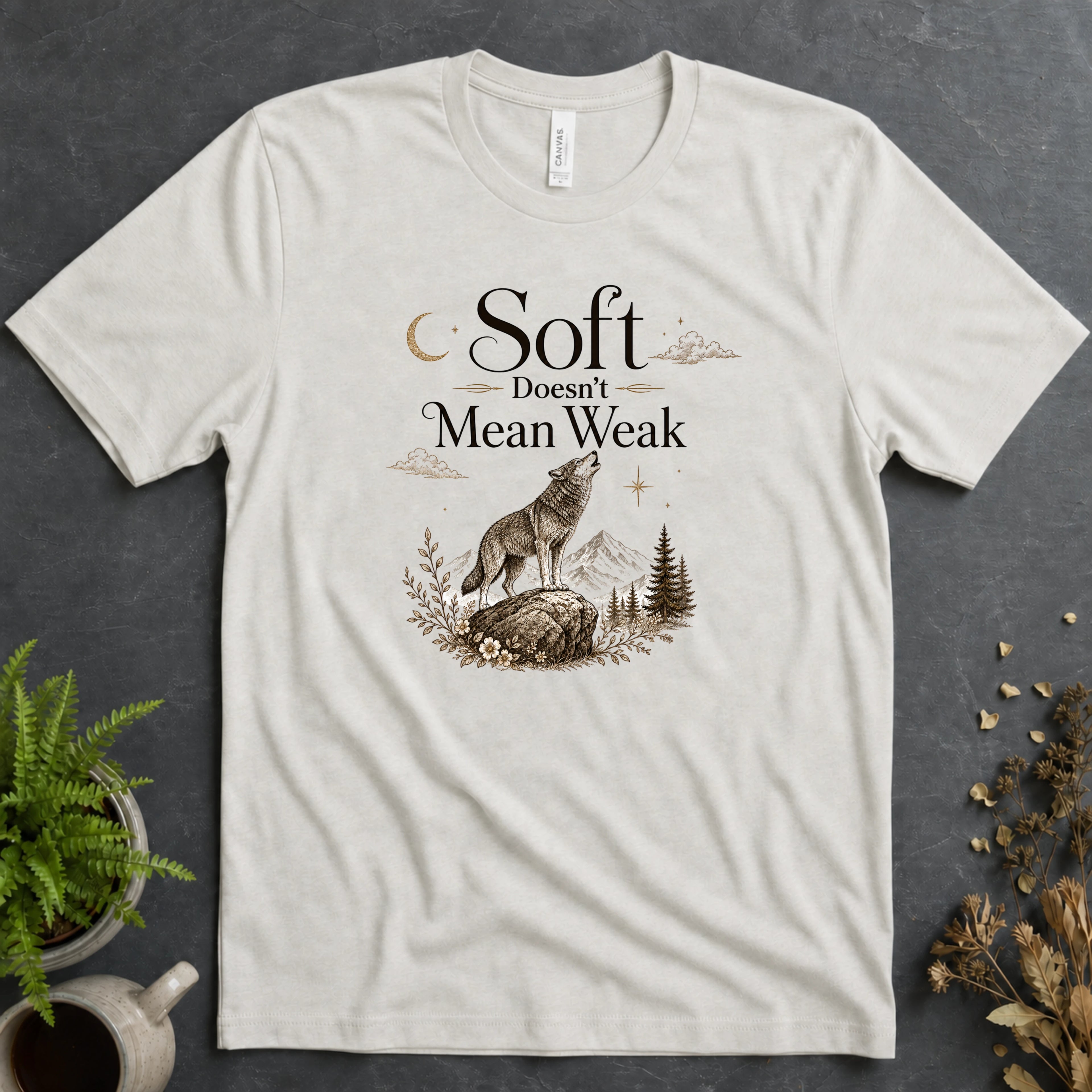 Soft Doesn't Mean Weak Alt Tee