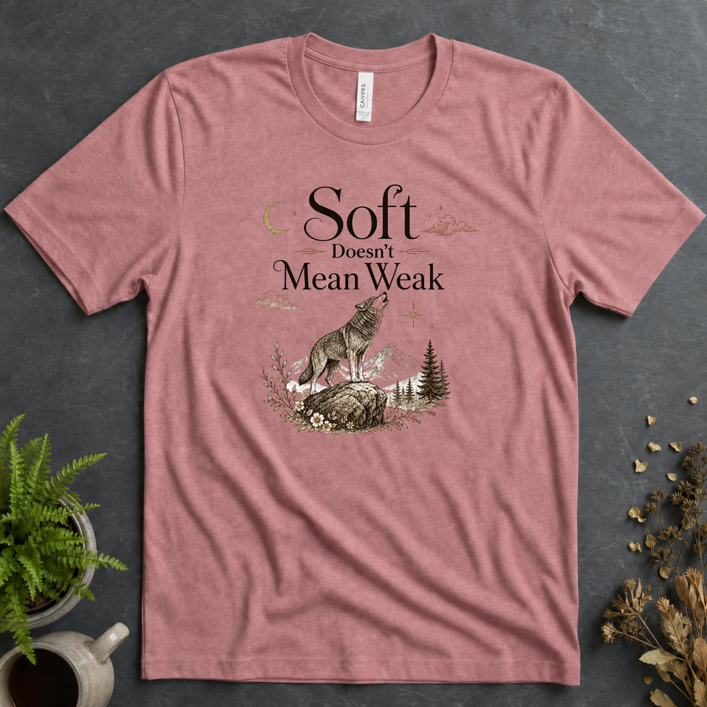 Soft Doesn't Mean Weak Alt Tee