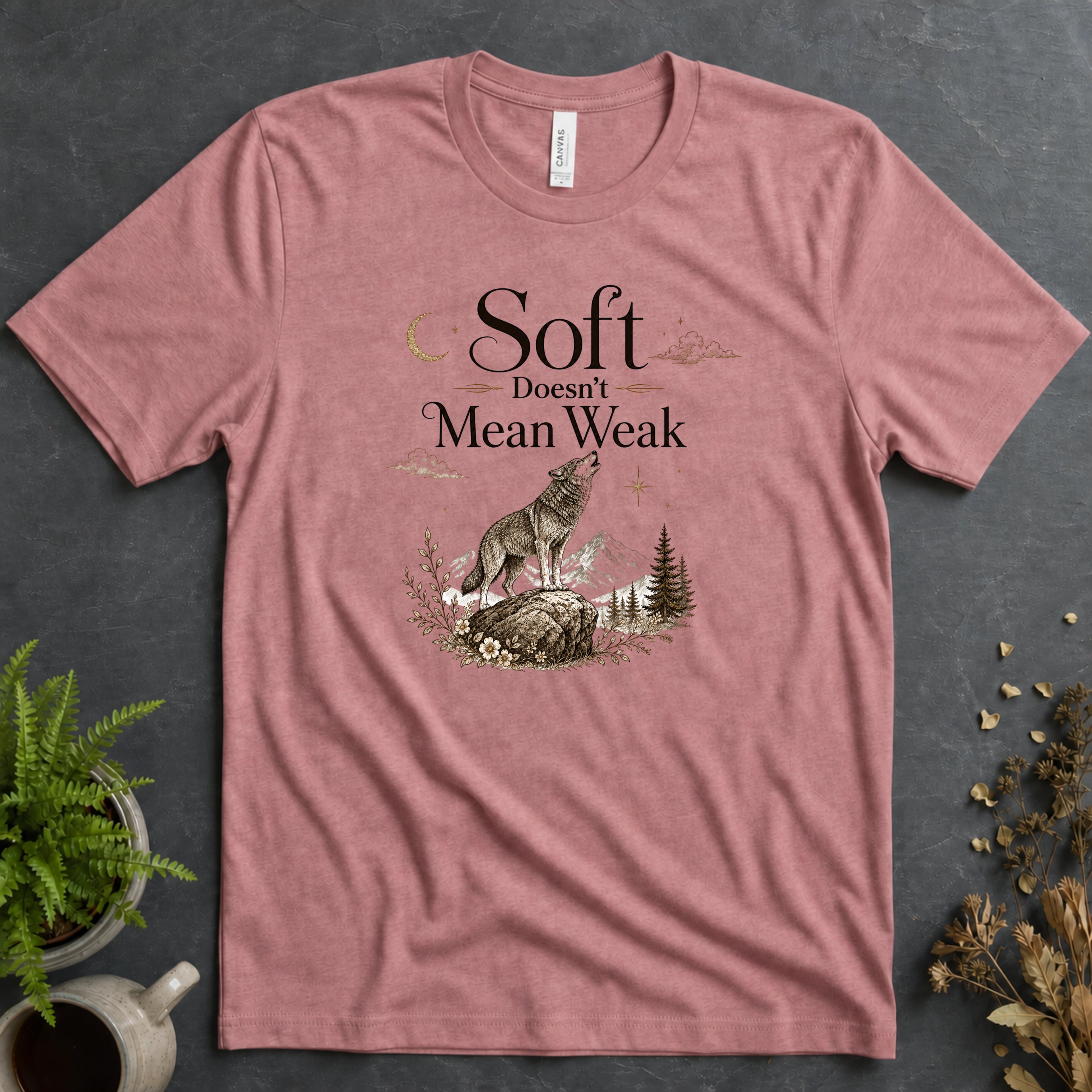 Soft Doesn't Mean Weak Alt Tee