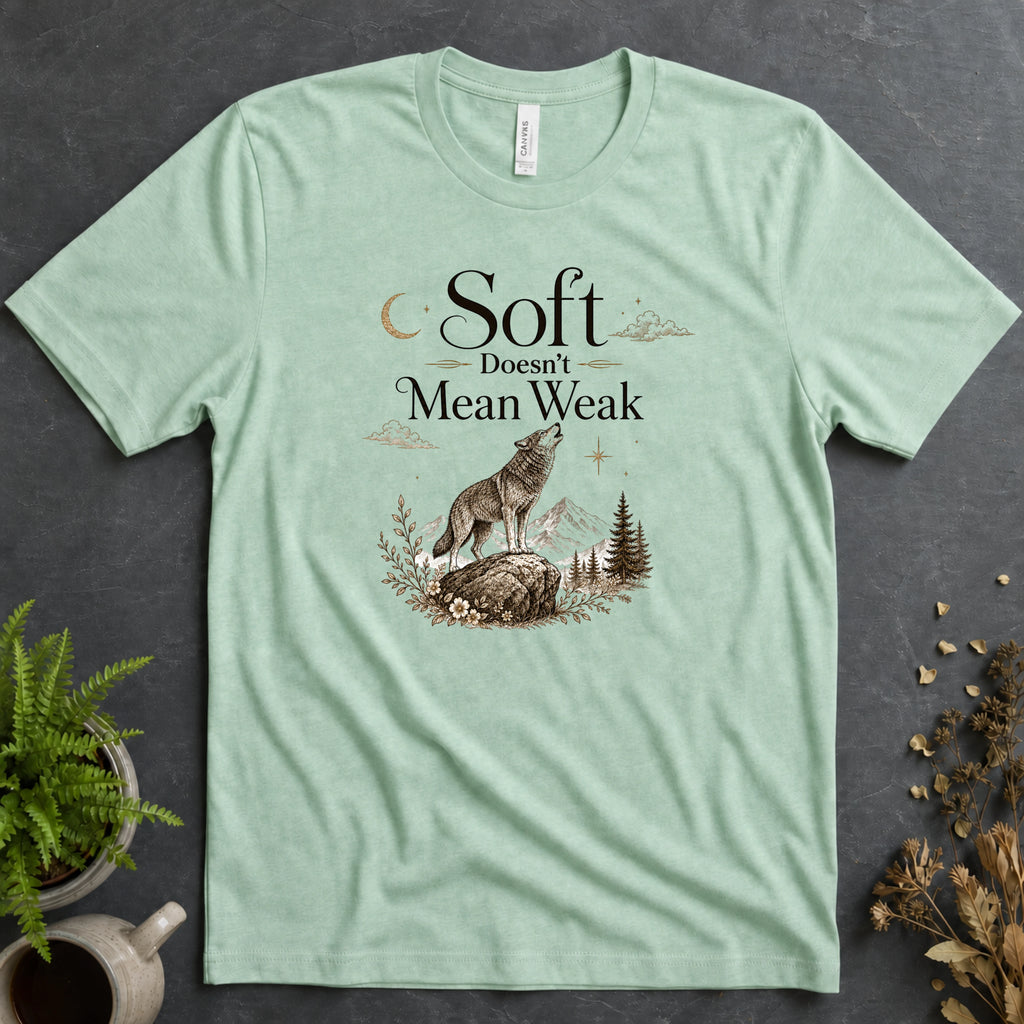 Soft Doesn't Mean Weak Alt Tee