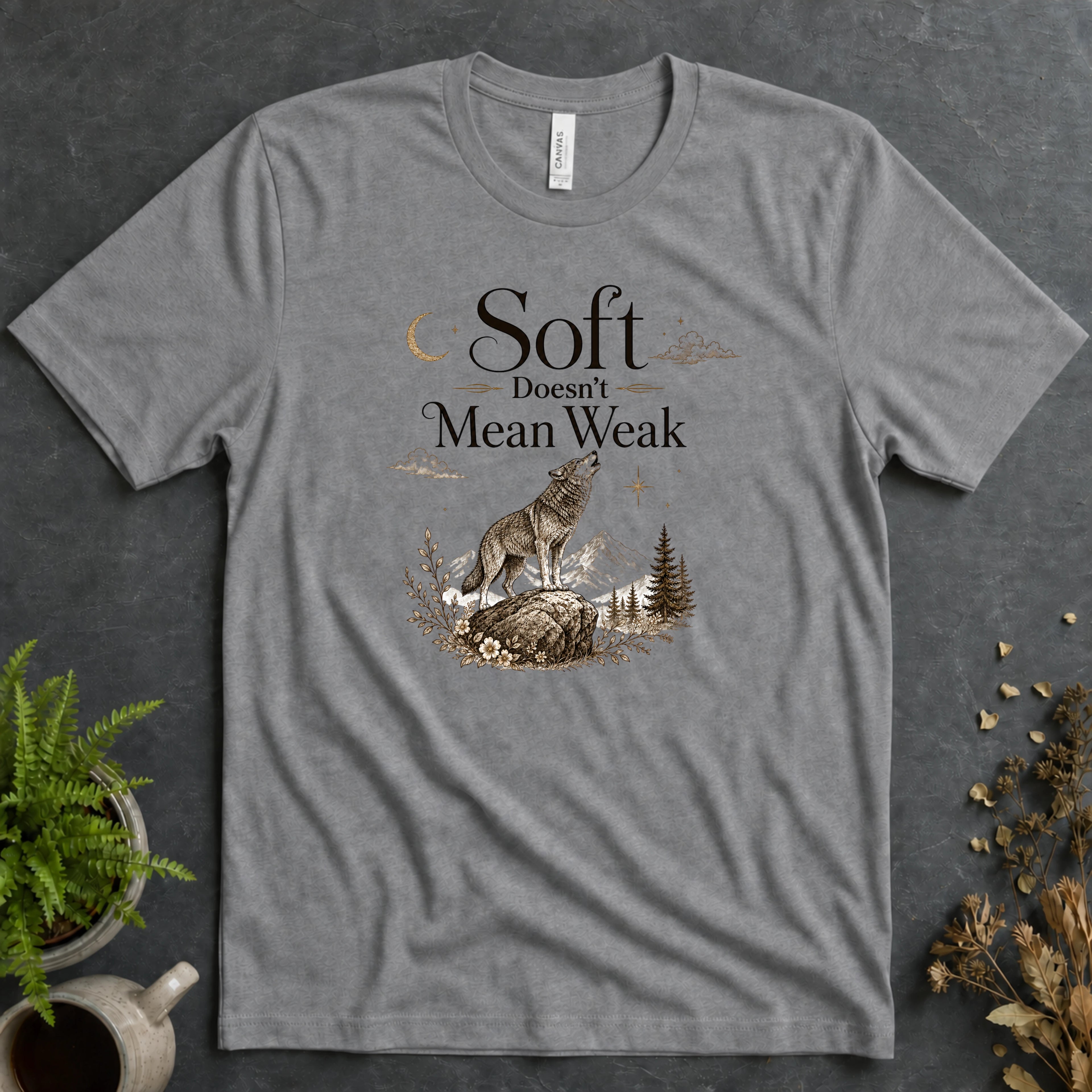 Soft Doesn't Mean Weak Alt Tee